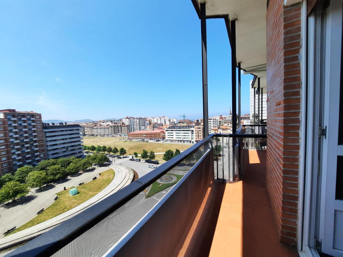 Apartamento Centro Gijon Con Wifi Gratis Y Parking Publico Proximo Incluido Luaran gambar